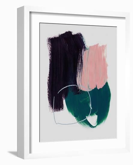 Abstract Brush Strokes 10-Mareike Böhmer-Framed Giclee Print