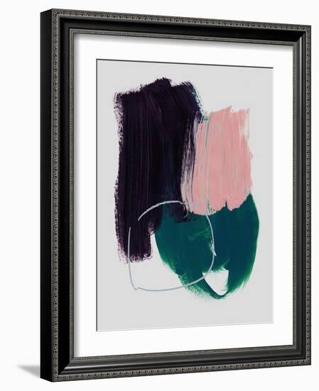 Abstract Brush Strokes 10-Mareike Böhmer-Framed Giclee Print