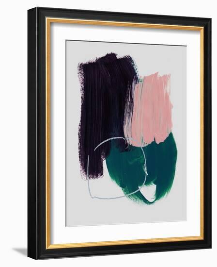 Abstract Brush Strokes 10-Mareike Böhmer-Framed Giclee Print