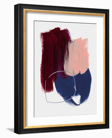 Abstract Brush Strokes 10X 300Dpi-Mareike Böhmer-Framed Giclee Print