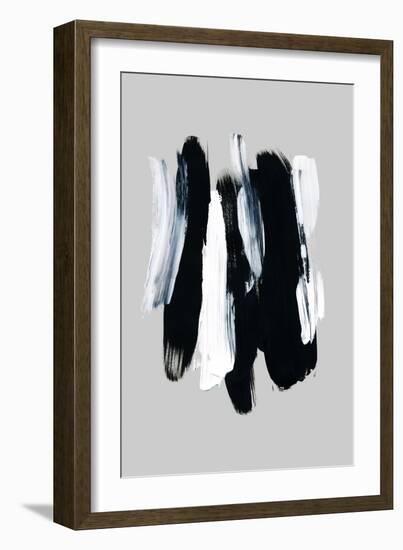 Abstract Brush Strokes 12 300Dpi-Mareike Böhmer-Framed Giclee Print