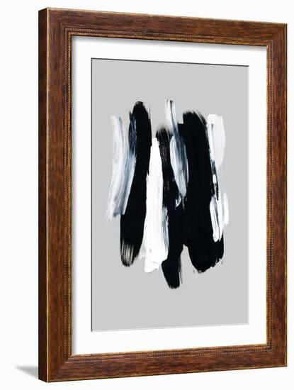 Abstract Brush Strokes 12 300Dpi-Mareike Böhmer-Framed Giclee Print