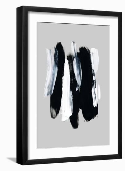 Abstract Brush Strokes 12 300Dpi-Mareike Böhmer-Framed Giclee Print