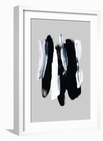 Abstract Brush Strokes 12 300Dpi-Mareike Böhmer-Framed Giclee Print