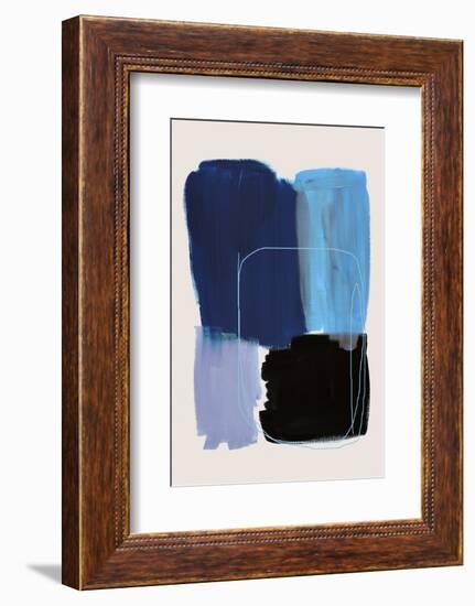 Abstract Brush Strokes 120X-Mareike Böhmer-Framed Photographic Print