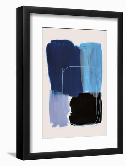 Abstract Brush Strokes 120X-Mareike Böhmer-Framed Photographic Print