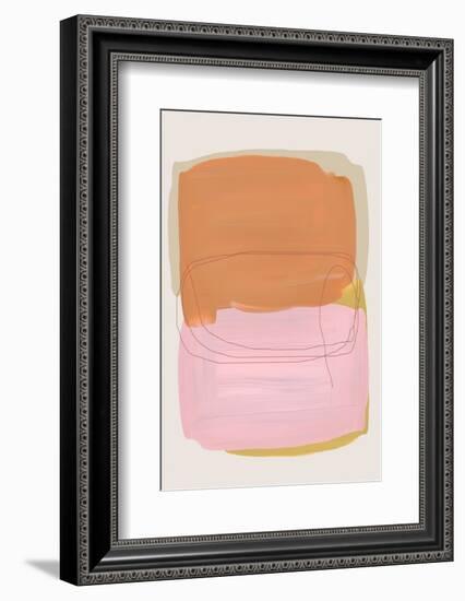 Abstract Brush Strokes 121-Mareike Böhmer-Framed Photographic Print