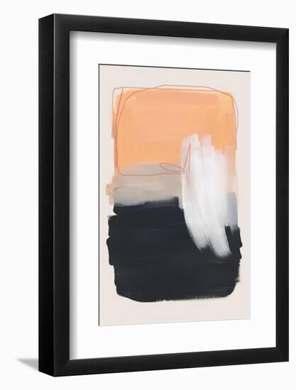 Abstract Brush Strokes 122-Mareike Böhmer-Framed Photographic Print