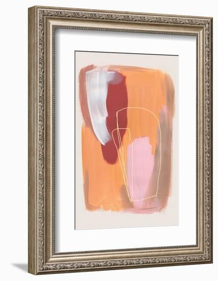 Abstract Brush Strokes 125-Mareike Böhmer-Framed Photographic Print