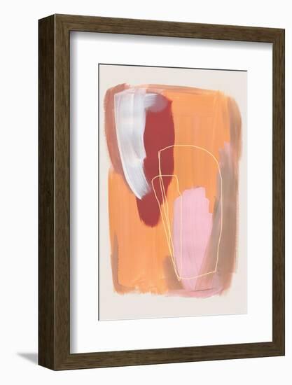 Abstract Brush Strokes 125-Mareike Böhmer-Framed Photographic Print