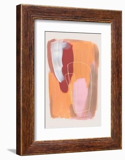 Abstract Brush Strokes 125-Mareike Böhmer-Framed Photographic Print