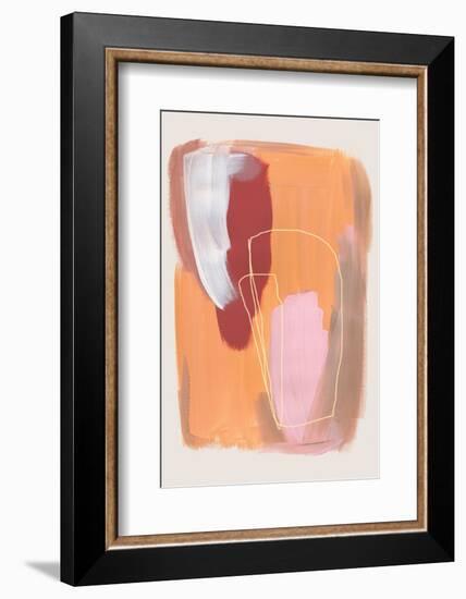 Abstract Brush Strokes 125-Mareike Böhmer-Framed Photographic Print