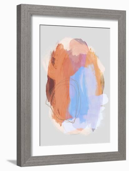 Abstract Brush Strokes 38Z-Mareike Böhmer-Framed Giclee Print