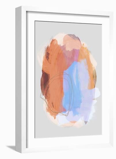 Abstract Brush Strokes 38Z-Mareike Böhmer-Framed Giclee Print