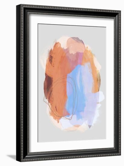 Abstract Brush Strokes 38Z-Mareike Böhmer-Framed Giclee Print