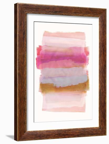 Abstract Brush Strokes 45 A1-Mareike Böhmer-Framed Giclee Print