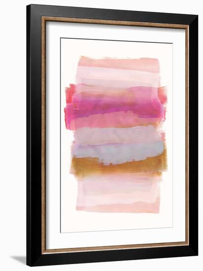 Abstract Brush Strokes 45 A1-Mareike Böhmer-Framed Giclee Print