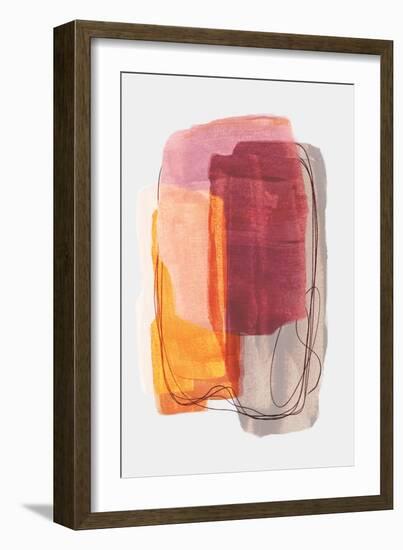 Abstract Brush Strokes 51-Mareike Böhmer-Framed Giclee Print