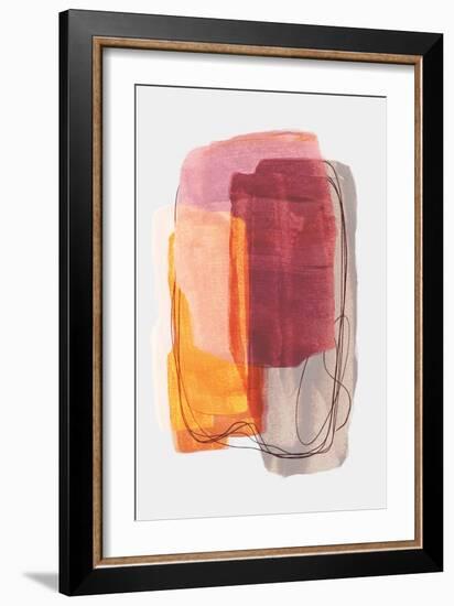 Abstract Brush Strokes 51-Mareike Böhmer-Framed Giclee Print