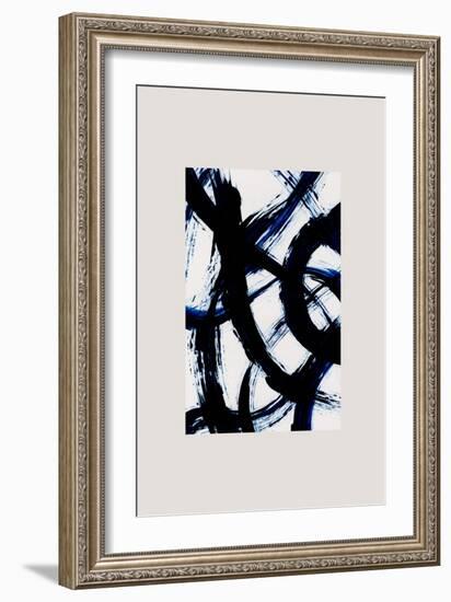 Abstract Brush Strokes 98-Mareike Böhmer-Framed Giclee Print