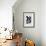 Abstract Brush Strokes 98-Mareike Böhmer-Framed Giclee Print displayed on a wall