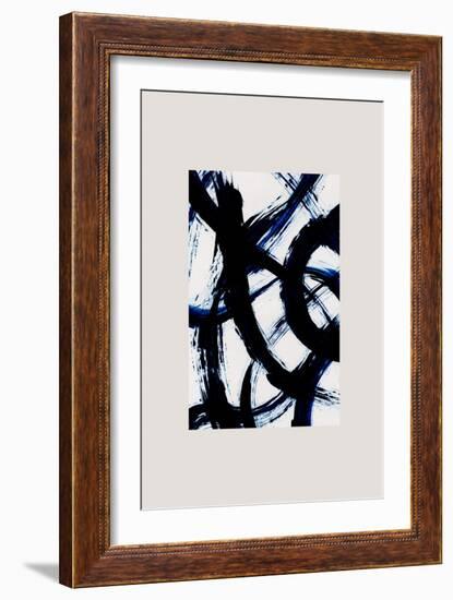 Abstract Brush Strokes 98-Mareike Böhmer-Framed Giclee Print