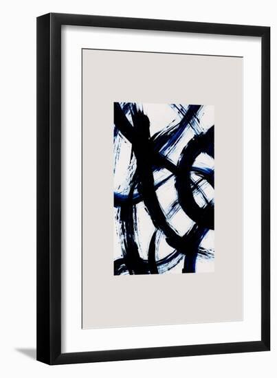 Abstract Brush Strokes 98-Mareike Böhmer-Framed Giclee Print