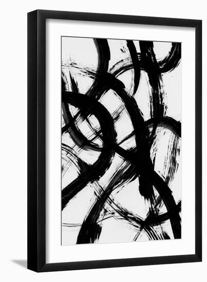 Abstract Brush Strokes 98X-Mareike Böhmer-Framed Giclee Print