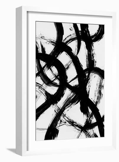 Abstract Brush Strokes 98X-Mareike Böhmer-Framed Giclee Print