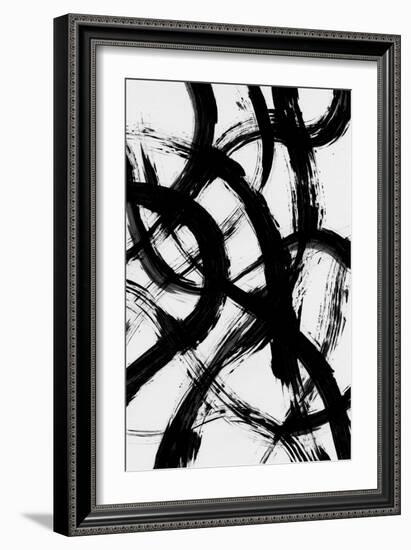 Abstract Brush Strokes 98X-Mareike Böhmer-Framed Giclee Print