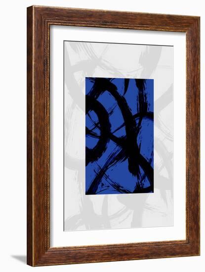 Abstract Brush Strokes 98Y-Mareike Böhmer-Framed Giclee Print