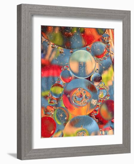 Abstract Bubbles and Colors, Savannah, Georgia, USA-Joanne Wells-Framed Photographic Print