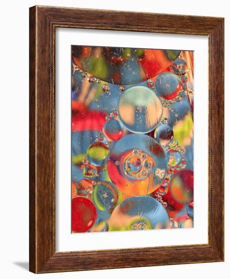 Abstract Bubbles and Colors, Savannah, Georgia, USA-Joanne Wells-Framed Photographic Print