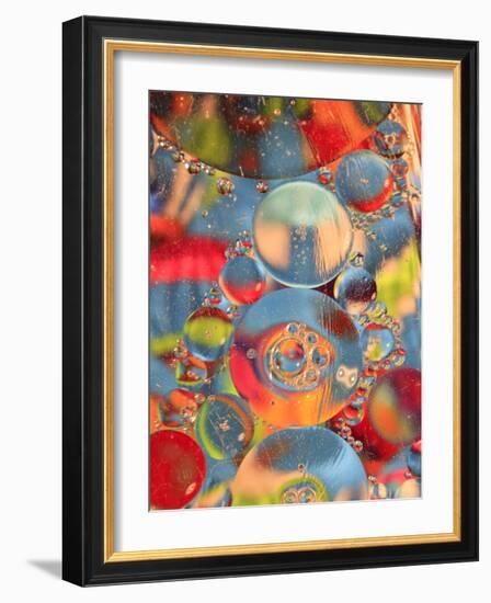 Abstract Bubbles and Colors, Savannah, Georgia, USA-Joanne Wells-Framed Photographic Print