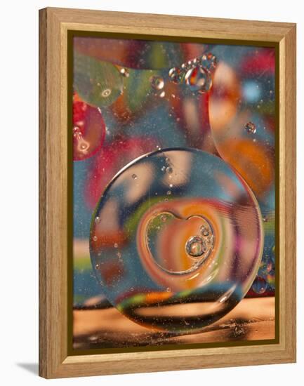 Abstract Bubbles and Colors, Savannah, Georgia, USA-Joanne Wells-Framed Premier Image Canvas