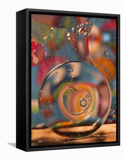 Abstract Bubbles and Colors, Savannah, Georgia, USA-Joanne Wells-Framed Premier Image Canvas