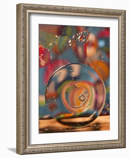 Abstract Bubbles and Colors, Savannah, Georgia, USA-Joanne Wells-Framed Photographic Print