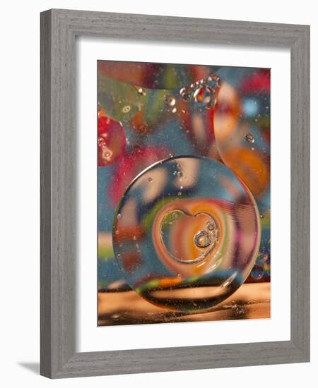 Abstract Bubbles and Colors, Savannah, Georgia, USA-Joanne Wells-Framed Photographic Print