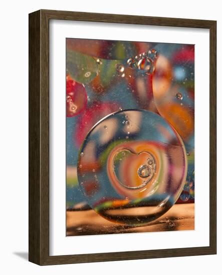 Abstract Bubbles and Colors, Savannah, Georgia, USA-Joanne Wells-Framed Photographic Print