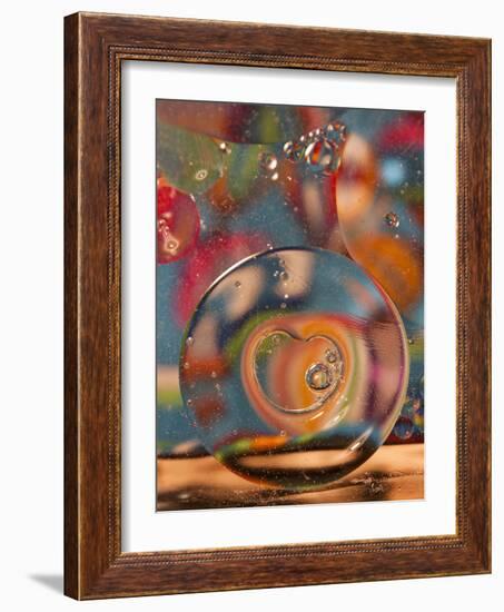 Abstract Bubbles and Colors, Savannah, Georgia, USA-Joanne Wells-Framed Photographic Print