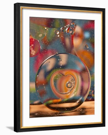 Abstract Bubbles and Colors, Savannah, Georgia, USA-Joanne Wells-Framed Photographic Print