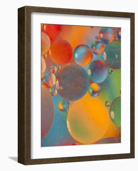 Abstract Bubbles and Colors, Savannah, Georgia, USA-Joanne Wells-Framed Photographic Print