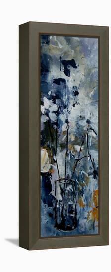 Abstract Bunch Of Flowers-Pol Ledent-Framed Stretched Canvas