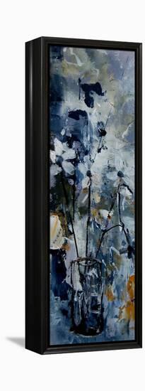 Abstract Bunch Of Flowers-Pol Ledent-Framed Stretched Canvas