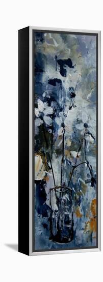 Abstract Bunch Of Flowers-Pol Ledent-Framed Stretched Canvas