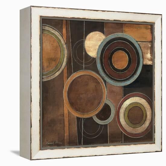 Abstract Circles II-Kimberly Poloson-Framed Stretched Canvas