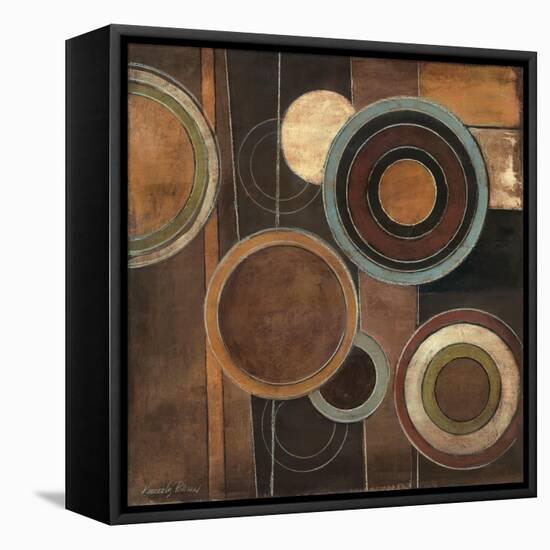 Abstract Circles II-Kimberly Poloson-Framed Stretched Canvas