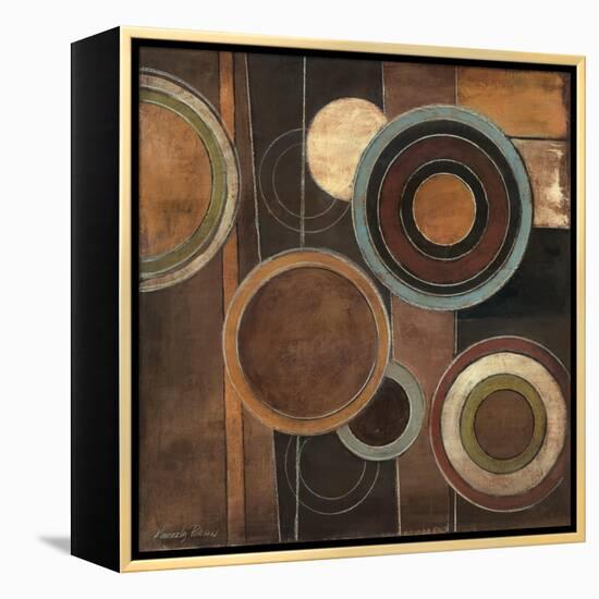Abstract Circles II-Kimberly Poloson-Framed Stretched Canvas
