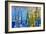 Abstract City Perspective I-Jean-François Dupuis-Framed Art Print