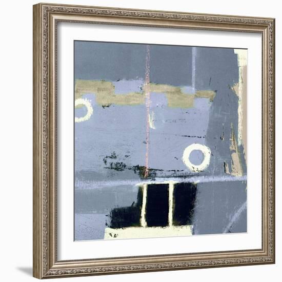 Abstract City View II-Ricki Mountain-Framed Art Print